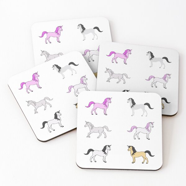 Item preview, cute unicorns for your collection designed and sold by huape.