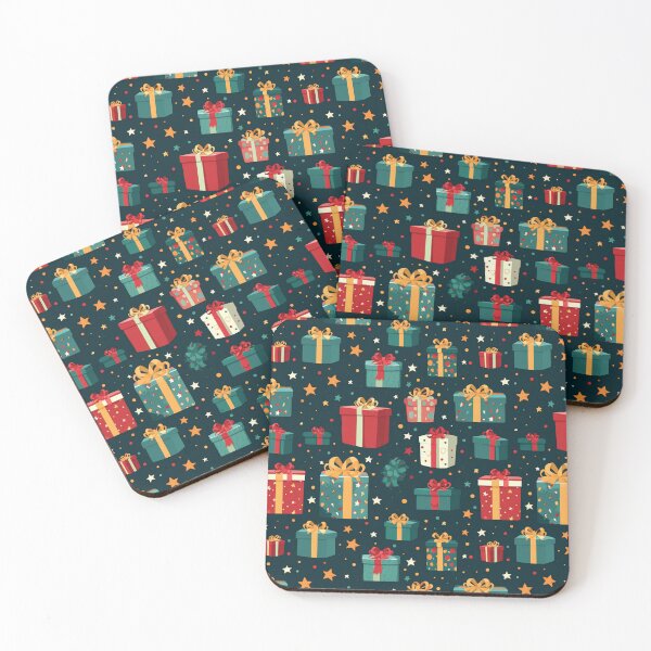 Item preview, Christmas Gifts Cartoon Style Seamless Pattern designed and sold by Sototos® ⭐⭐⭐⭐⭐.