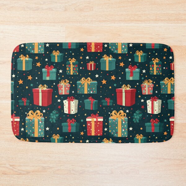 Item preview, Christmas Gifts Cartoon Style Seamless Pattern designed and sold by Sototos® ⭐⭐⭐⭐⭐.