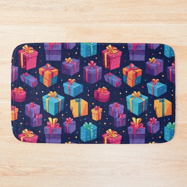 Item preview, Christmas Gift Cartoon Style Seamless Pattern designed and sold by Sototos® ⭐⭐⭐⭐⭐.