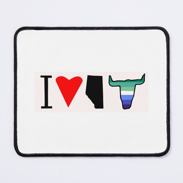 Item preview,  I Heart Alberta Beef Prideful - Gay Men Pride designed and sold by BackgroundPixel.