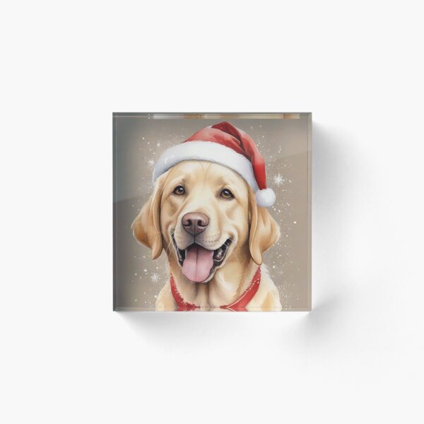 Item preview, Merry Christmas Golden Labrador designed and sold by Geddit Designs.