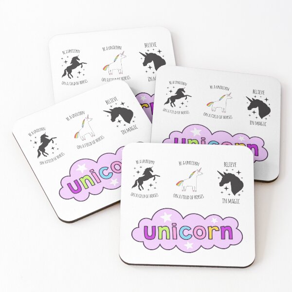 Item preview, be a unicorn on a field of horses designed and sold by huape.