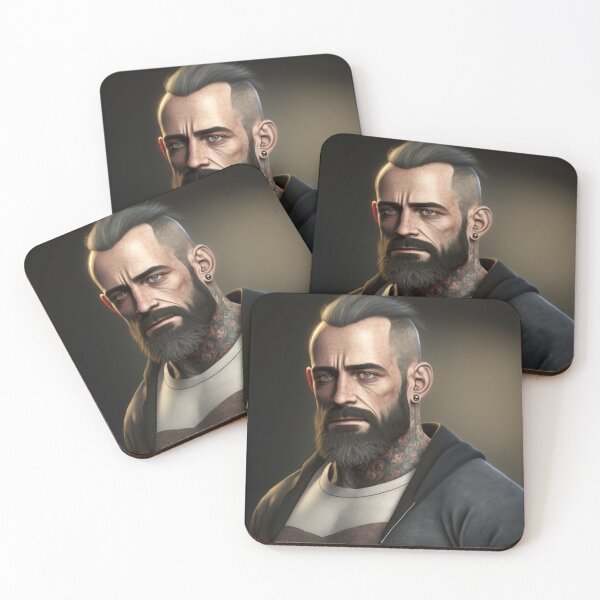 Item preview, CM Punk portrait designed and sold by mvojnovic1992.