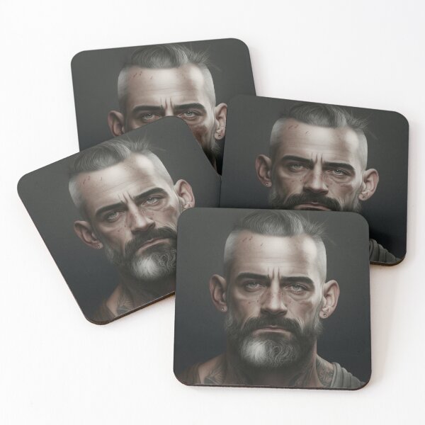 Item preview, Old CM Punk portrait designed and sold by mvojnovic1992.