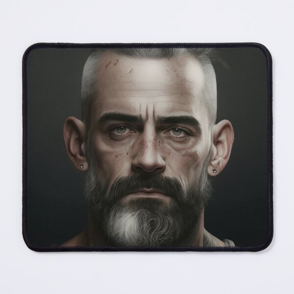 Item preview, Old CM Punk portrait designed and sold by mvojnovic1992.