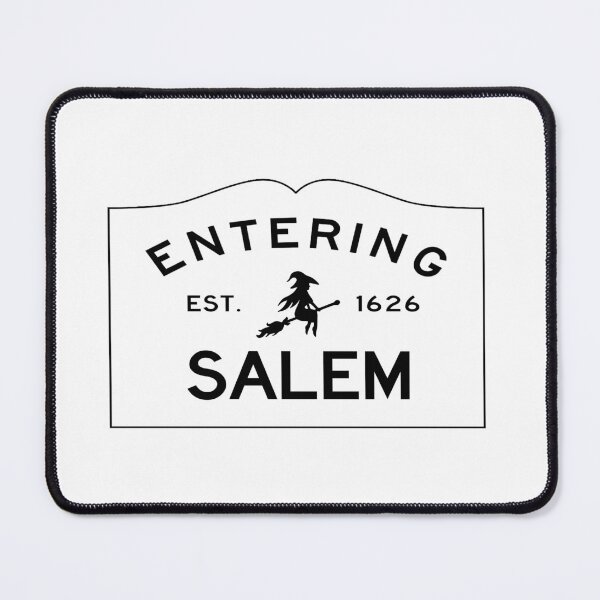 Item preview, Entering Salem Road Sign - Salem, Massachusetts designed and sold by SouthShorePics.