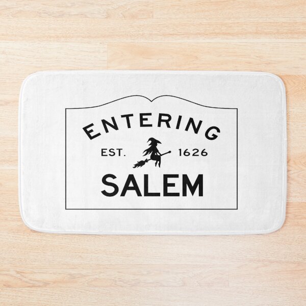 Item preview, Entering Salem Road Sign - Salem, Massachusetts designed and sold by SouthShorePics.