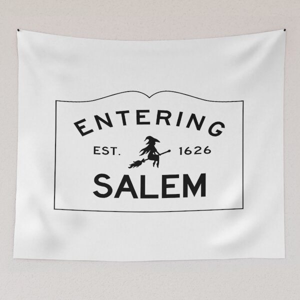 Item preview, Entering Salem Road Sign - Salem, Massachusetts designed and sold by SouthShorePics.
