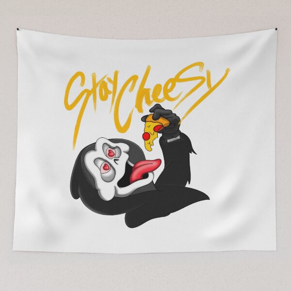 Item preview, A Ghostface le encanta la pizza, quédate cursi designed and sold by JackDraws88.
