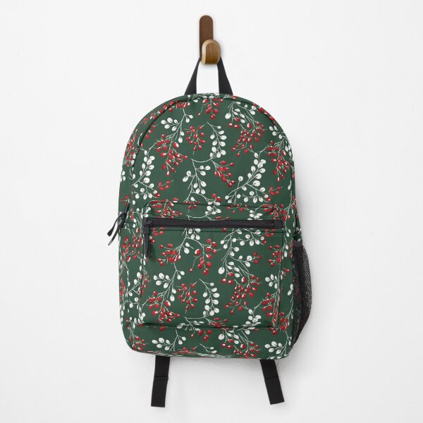 Item preview, Red and White Mistletoe Seamless Pattern  designed and sold by Sototos® ⭐⭐⭐⭐⭐.