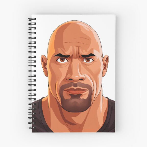 Item preview, Dwayne Johnson portrait designed and sold by mvojnovic1992.