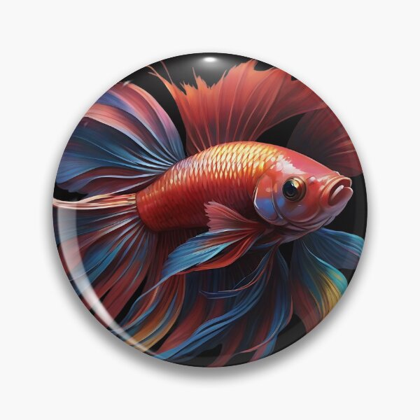 Item preview, simese fighting fish , beautiful fish designed and sold by KiraChie.