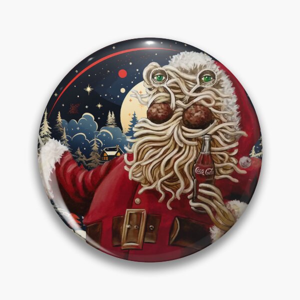 Item preview, Flying Spaghetti Monster Santa designed and sold by Whimsaurus.