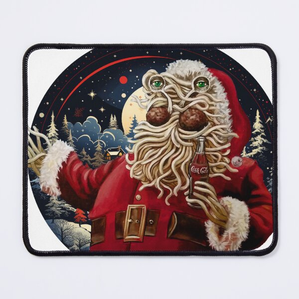 Item preview, Flying Spaghetti Monster Santa designed and sold by Whimsaurus.