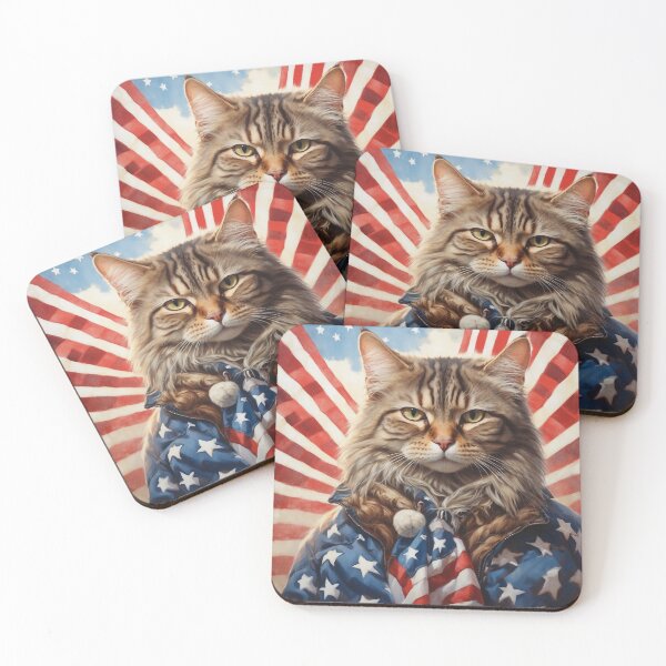 Item preview, A Stylish American Cat designed and sold by PalettePetal.