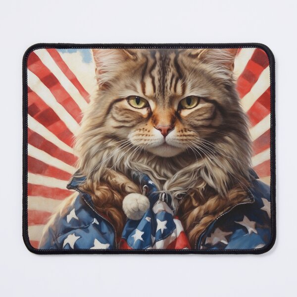 Item preview, A Stylish American Cat designed and sold by PalettePetal.