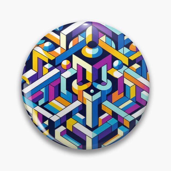 Item preview, Optical Illusion Trippy Maze designed and sold by PrintsByPhil.