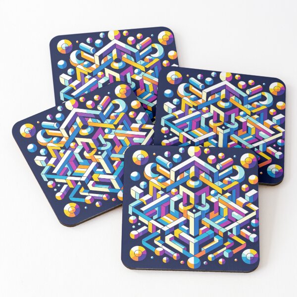 Item preview, Optical Illusion Trippy Maze designed and sold by PrintsByPhil.