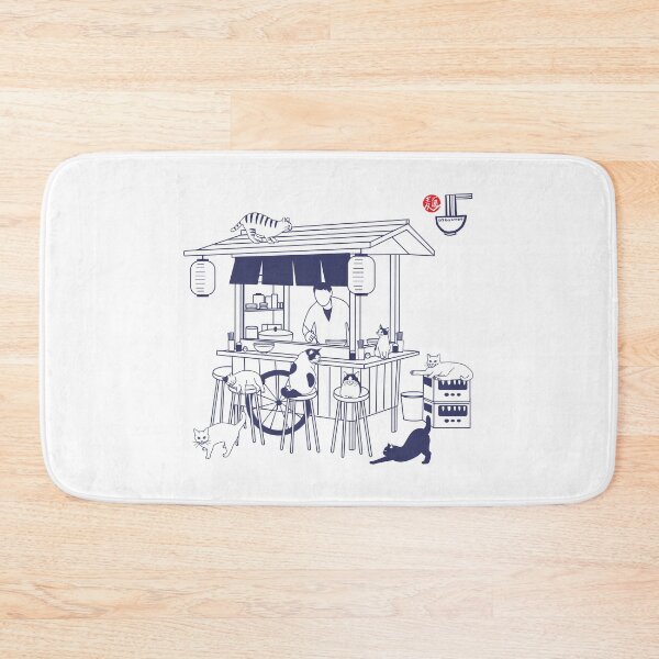 Item preview, Ramen Lover Cats designed and sold by chillaxcats.