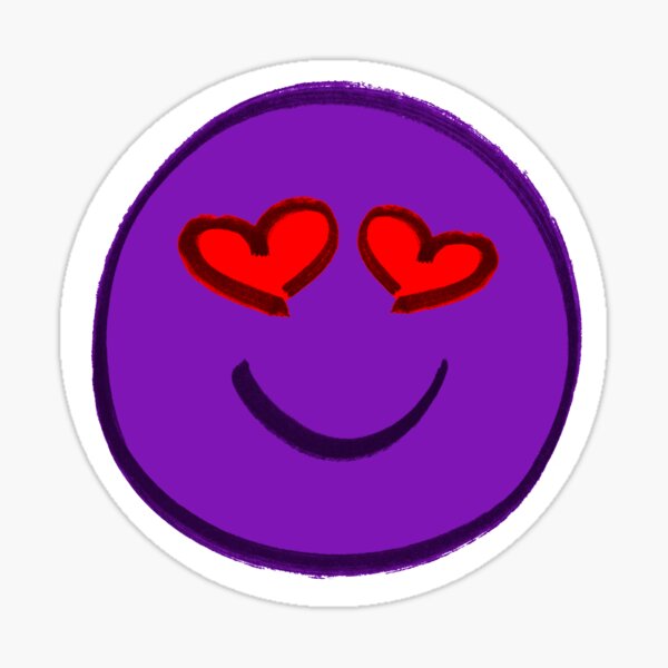 Item preview, Heart Eyes Emoji designed and sold by BSDS.