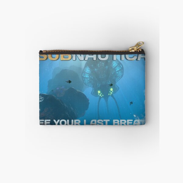 Item preview, Subnautica reefback poster "See your own breath" (Small text) designed and sold by tacticalhog.