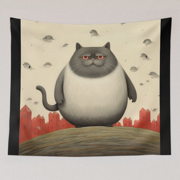 Item preview, smart cat designed and sold by ururuty.