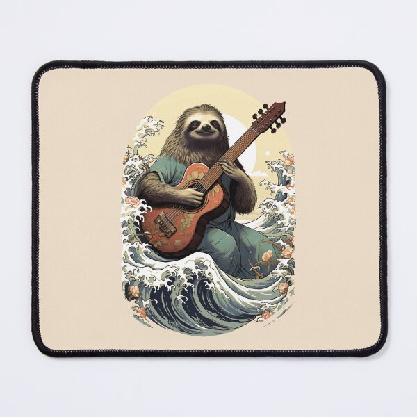 Item preview, Sloth guitar player designed and sold by NickChe.