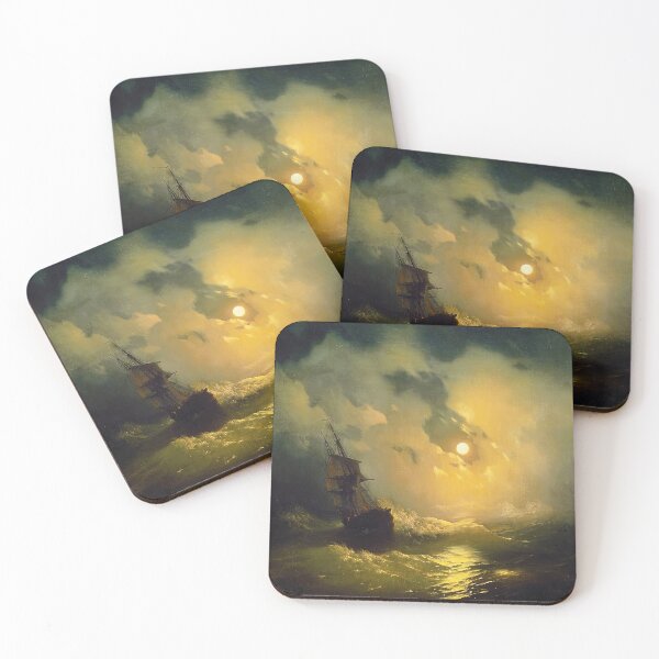 Item preview, ivan aivazovsky paintings, ivan aivazovsky artwork, ivan aivazovsky prints designed and sold by marti-oryo.