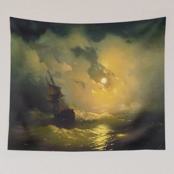 Item preview, ivan aivazovsky paintings, ivan aivazovsky artwork, ivan aivazovsky prints designed and sold by marti-oryo.