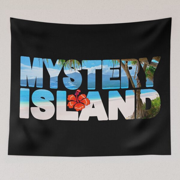 Item preview, MYSTERY ISLAND - Vanuatu Paradise with Cruise Ship designed and sold by Adam Gormley.