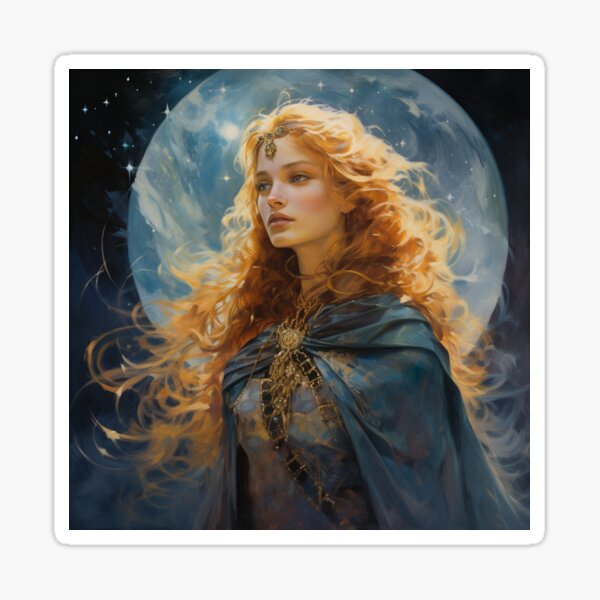 Lunar Grace Sticker
