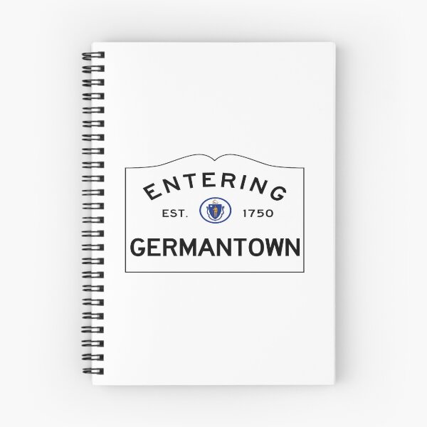 Item preview, Entering Germantown Road Sign - Quincy, Massachusetts designed and sold by SouthShorePics.