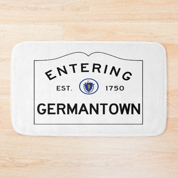 Item preview, Entering Germantown Road Sign - Quincy, Massachusetts designed and sold by SouthShorePics.