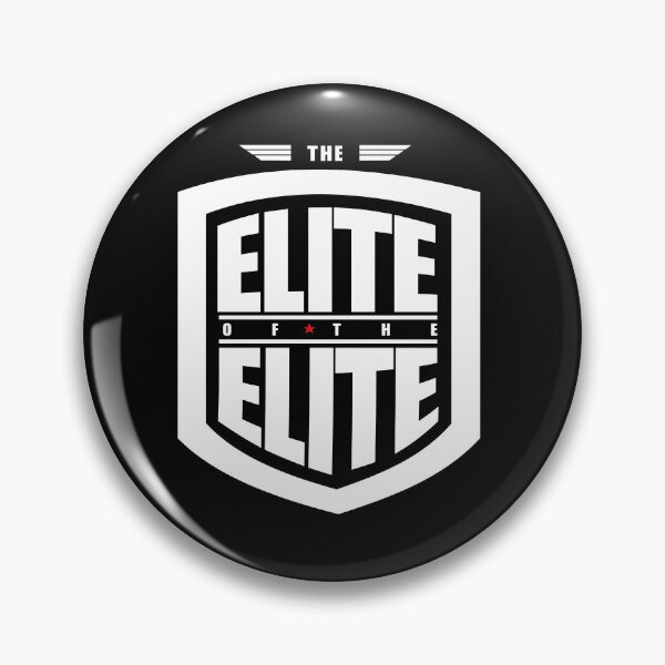 Item preview, Elite of the Elite with Crest on black designed and sold by Blueprint-Inc.