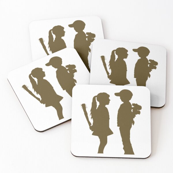 Item preview, Banksy- Boy and Girl gender stereotypes designed and sold by QuirkByLgnatius.