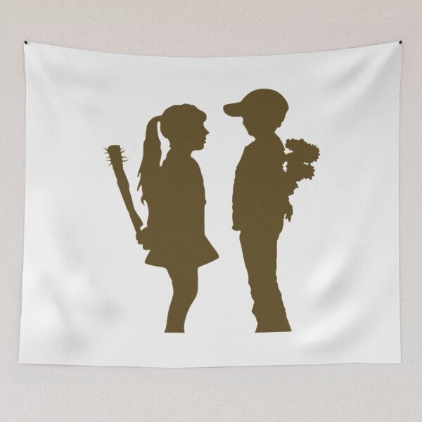 Item preview, Banksy- Boy and Girl gender stereotypes designed and sold by QuirkByLgnatius.