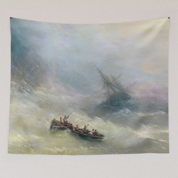 Item preview, ivan aivazovsky paintings, ivan aivazovsky artwork, ivan aivazovsky prints designed and sold by marti-oryo.