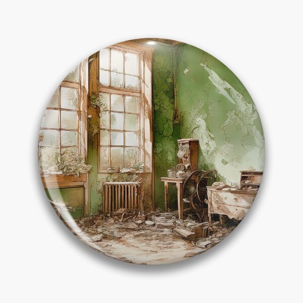 Item preview, Room In An Abandoned House designed and sold by LanaGustavsson.