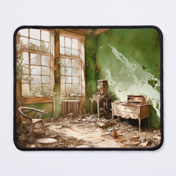 Item preview, Room In An Abandoned House designed and sold by LanaGustavsson.