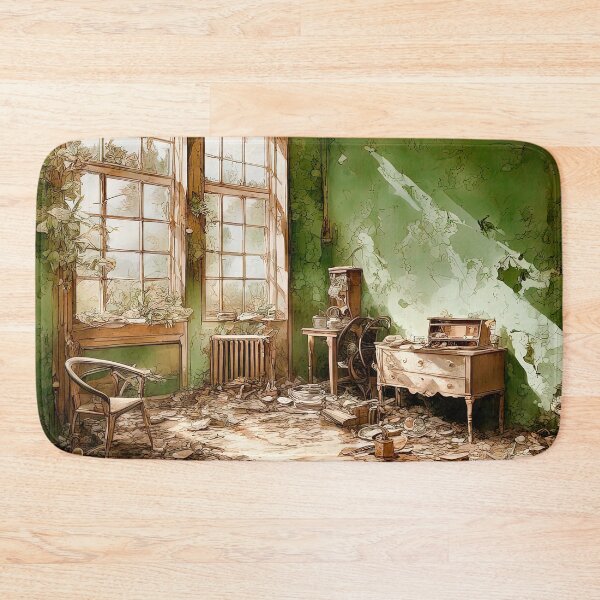 Item preview, Room In An Abandoned House designed and sold by LanaGustavsson.