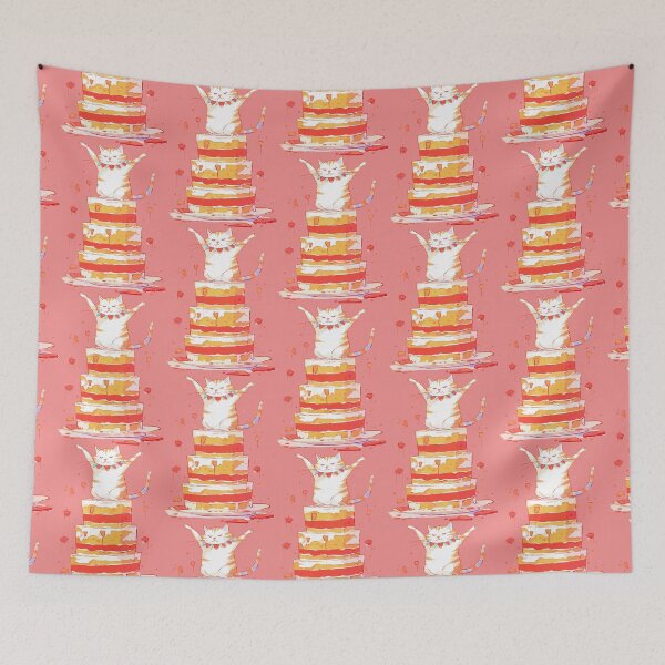 Item preview, Cat and Cake 000038 designed and sold by LINLINTAIYNG88.