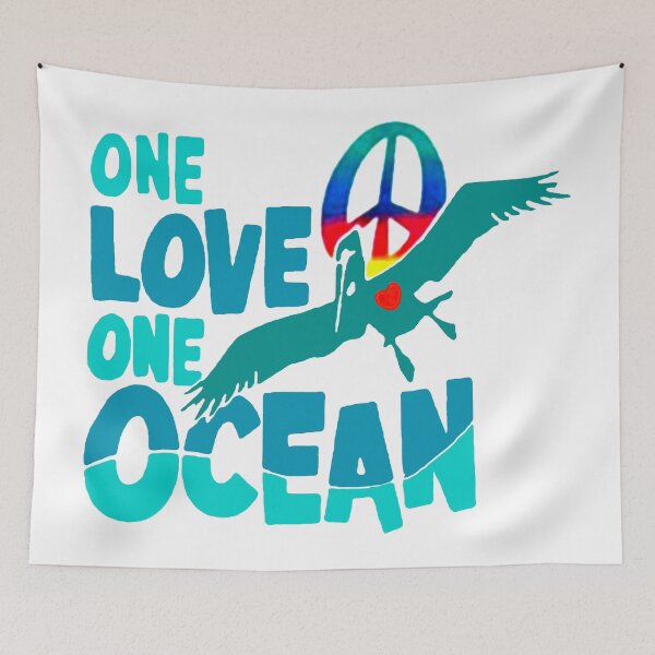 Item preview, One Love One Ocean designed and sold by Tajirr.