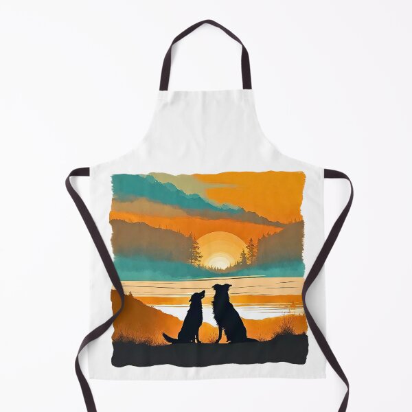 Item preview, Dog Best Friends Vintage Sunset designed and sold by Fredster1966.