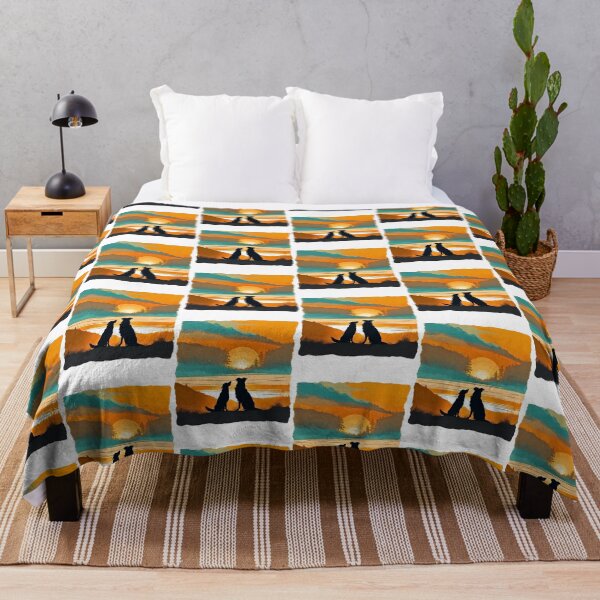 Item preview, Dog Best Friends Vintage Sunset designed and sold by Fredster1966.