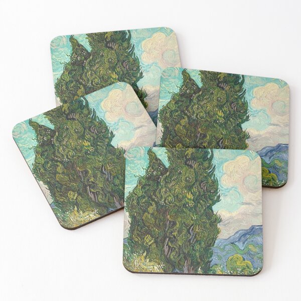 Item preview, Cypresses by Vincent van Gogh designed and sold by clon-dot-net.