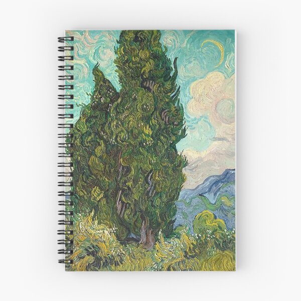 Item preview, Cypresses by Vincent van Gogh designed and sold by clon-dot-net.