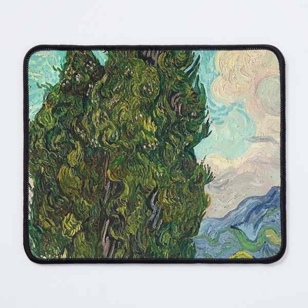 Item preview, Cypresses by Vincent van Gogh designed and sold by clon-dot-net.