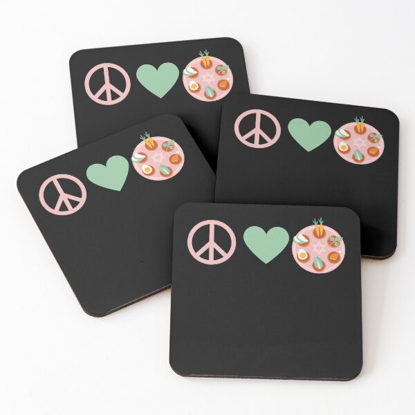 Artikelvorschau, Peace Love Seder-Teller für Pessach entworfen und verkauft von lindab142.