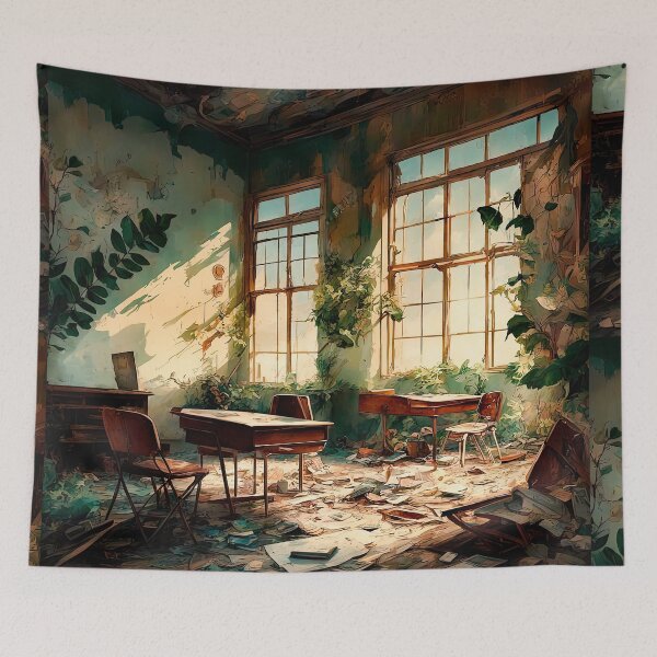 Item preview, Room In An Abandoned House designed and sold by LanaGustavsson.